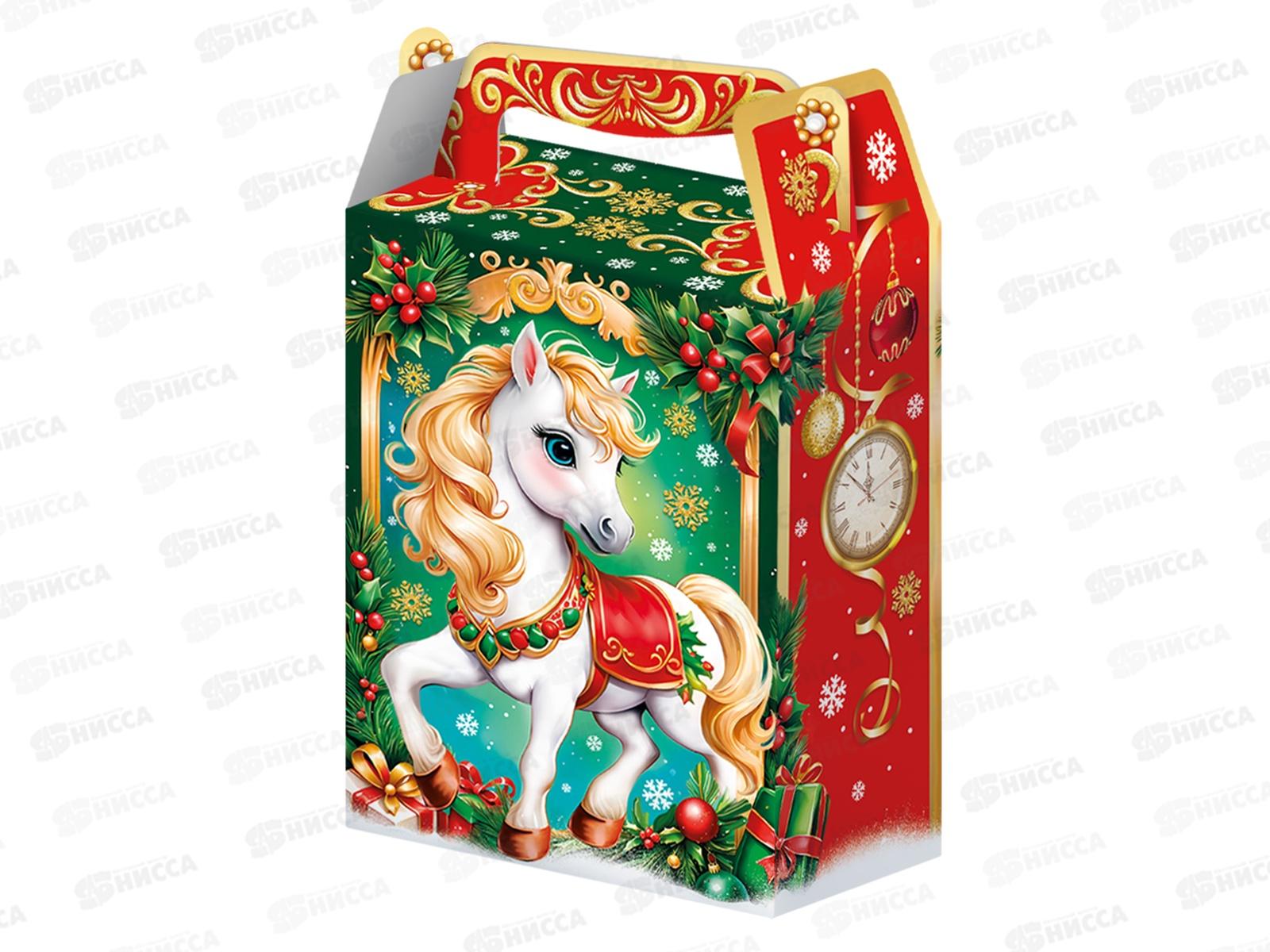 Коробка картонная 1,0кг Огоньки 140*80*195/235 *150