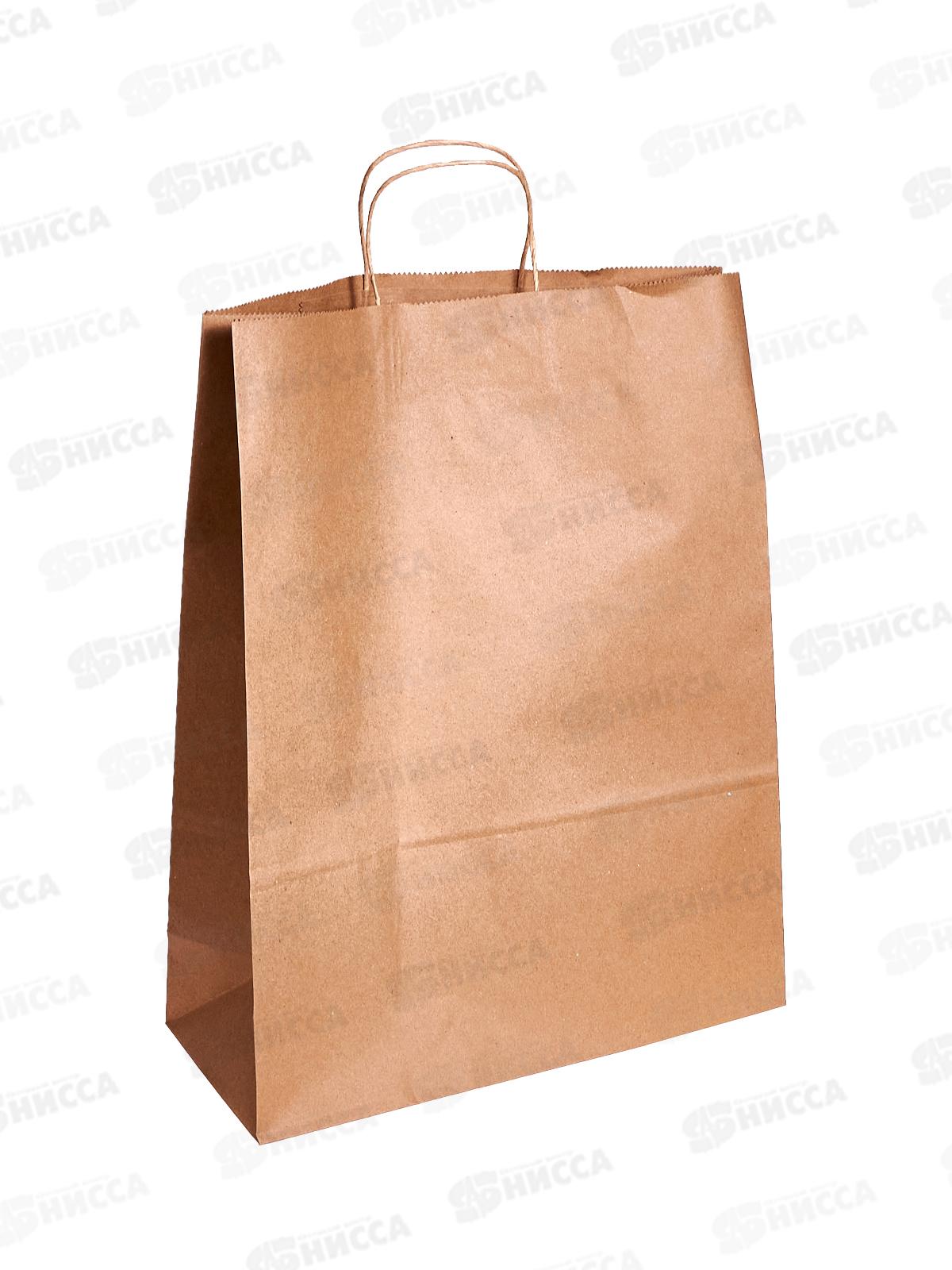 Пакет с крафт ручками 450*350*150 *1/250