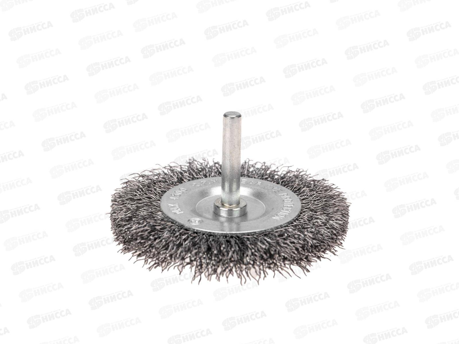 Щетка дисковая для дрели, витая стальная проволока, 75мм KRANZ, KR-91-1245