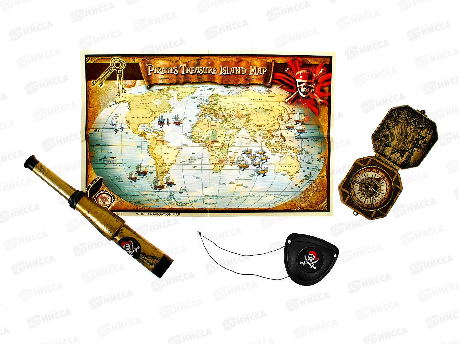 Набор карнавальный &quotПиратская вечеринка&quot 4предмета 770-0567