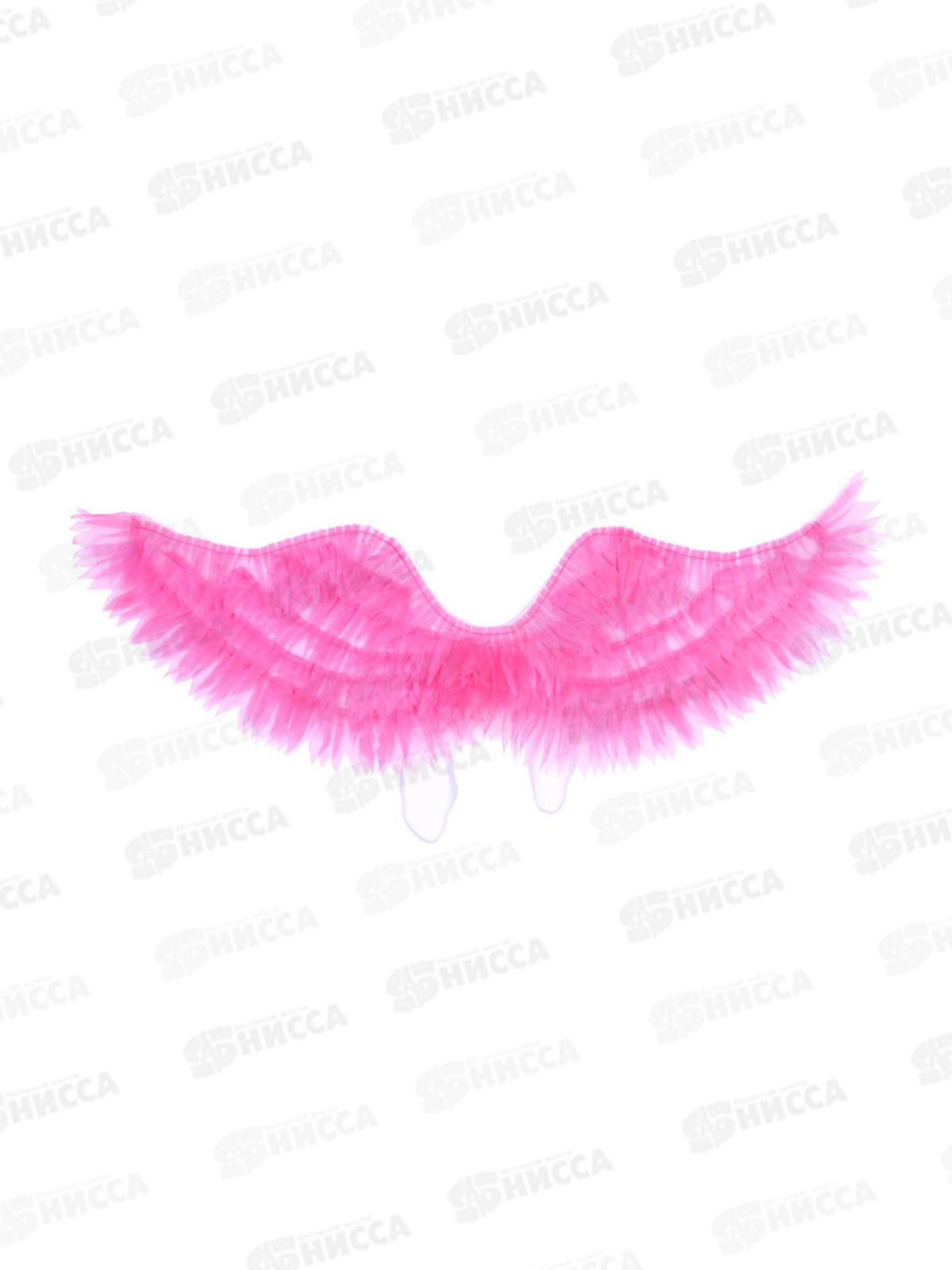 Крылья &quotЯркий полет&quot 63*21см розовый с подсв 107-6225