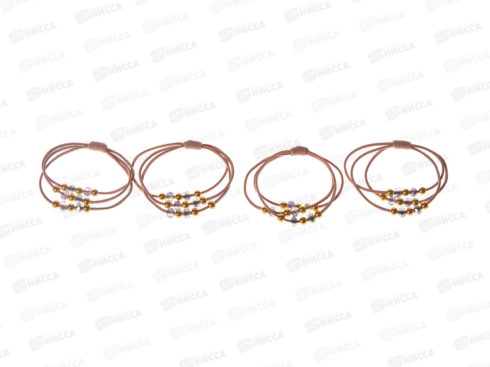 Резинка  для волос 4х штучная микс 234-107 78602 *12  Б