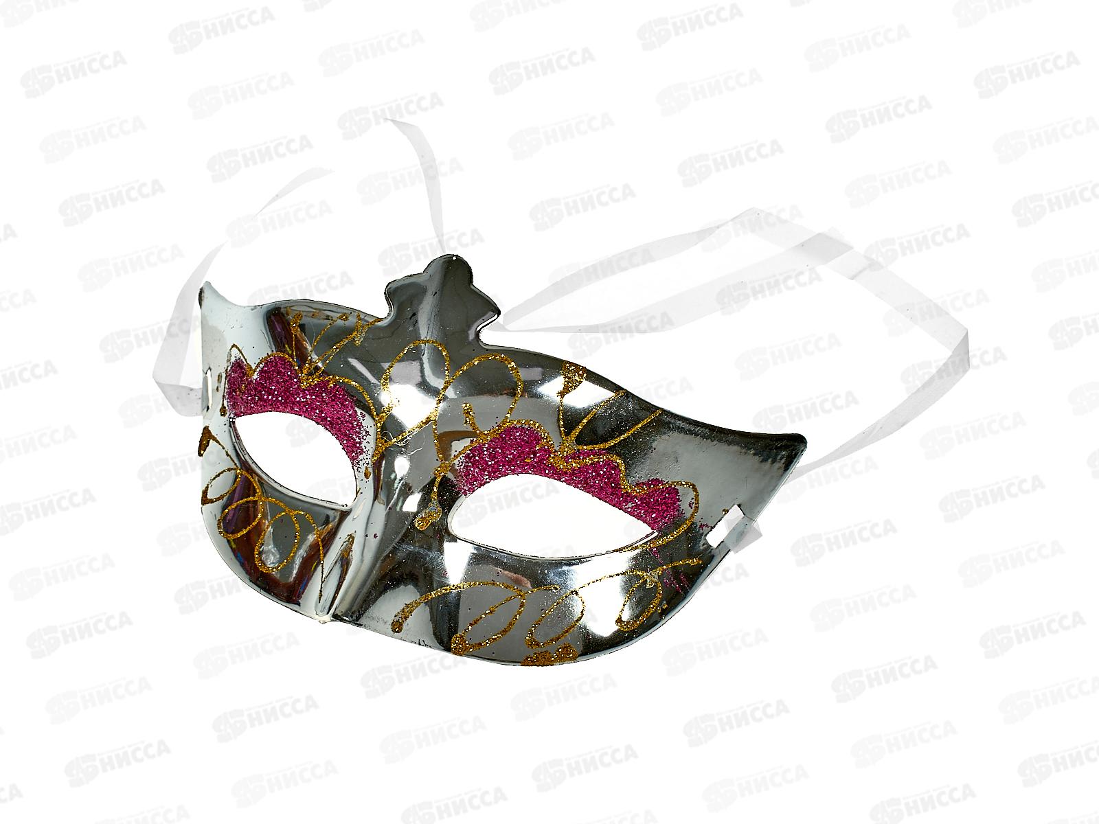 Маска карнавальная &quotЛеди Узор&quot микс 770-0272