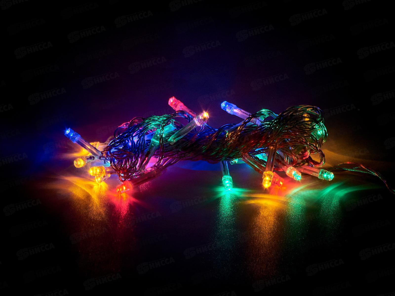 Гирлянда 2,5м 24LED 8 режимов  мульти 130-311