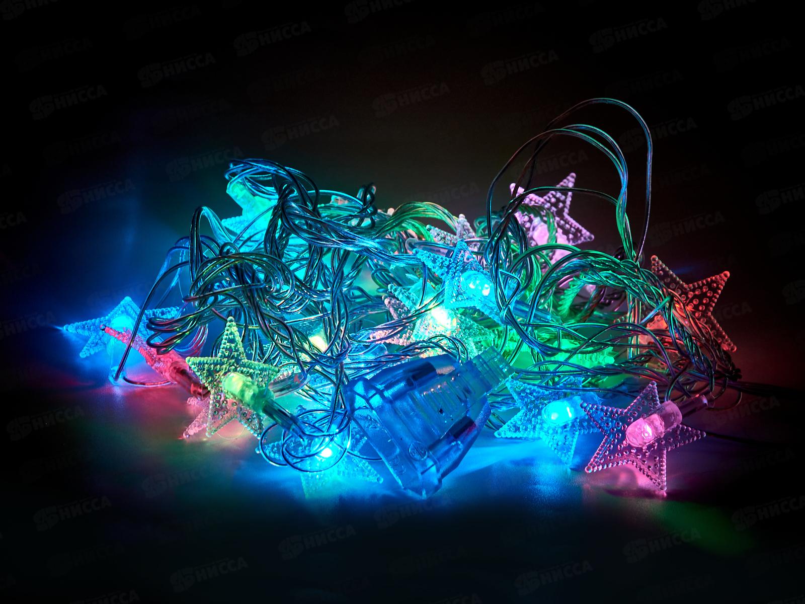 Гирлянда 4м Звезда 20LED авторежим 725-0545