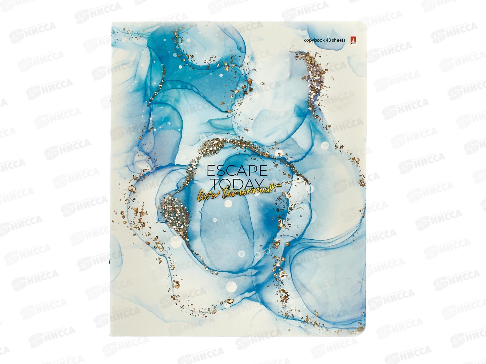 Тетрадь 48листов клетка АЛЬТ Мрамор,7-48-1310