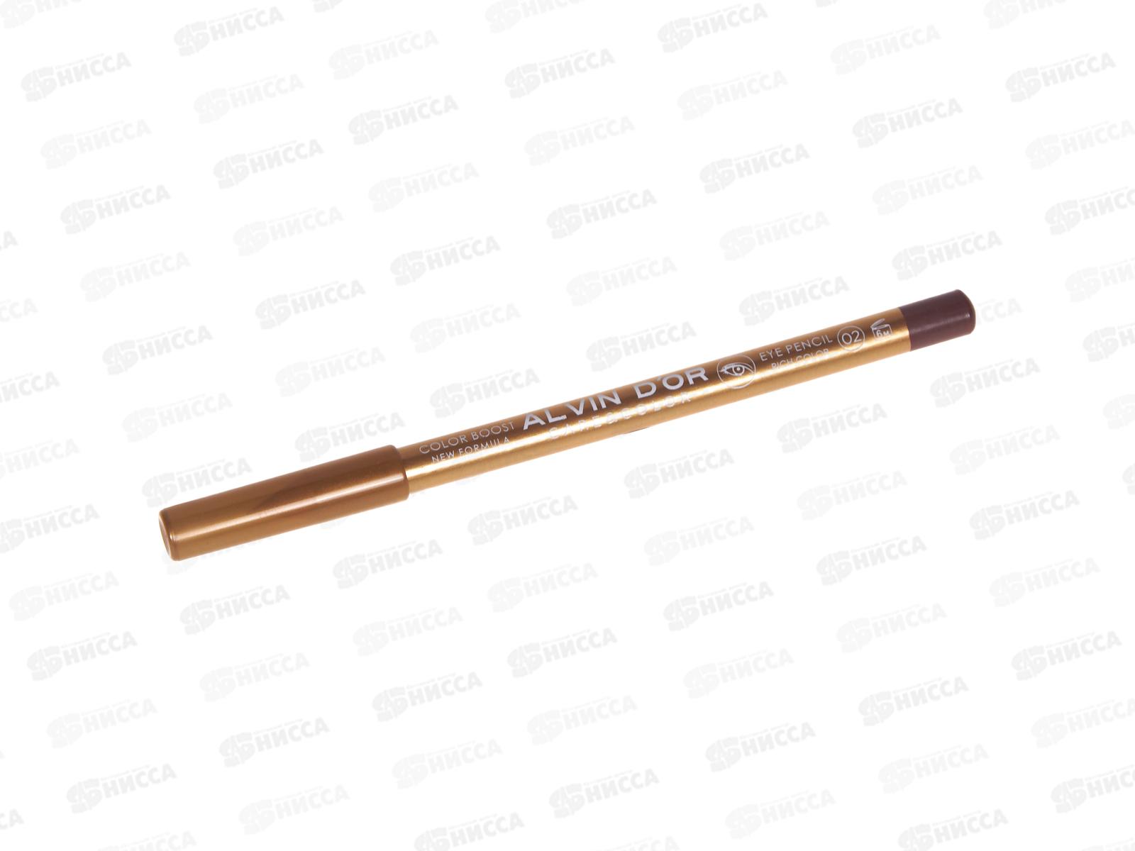 Алвин Дор Р19 карандаш для глаз Color Boost №02 matte brown