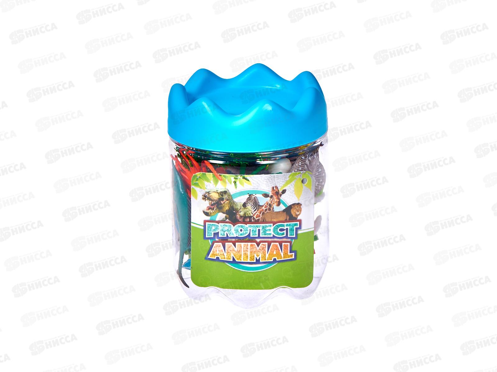 Набор &quotЖивотные&quot 2770439 в банке 8,2*8,2*11,3см