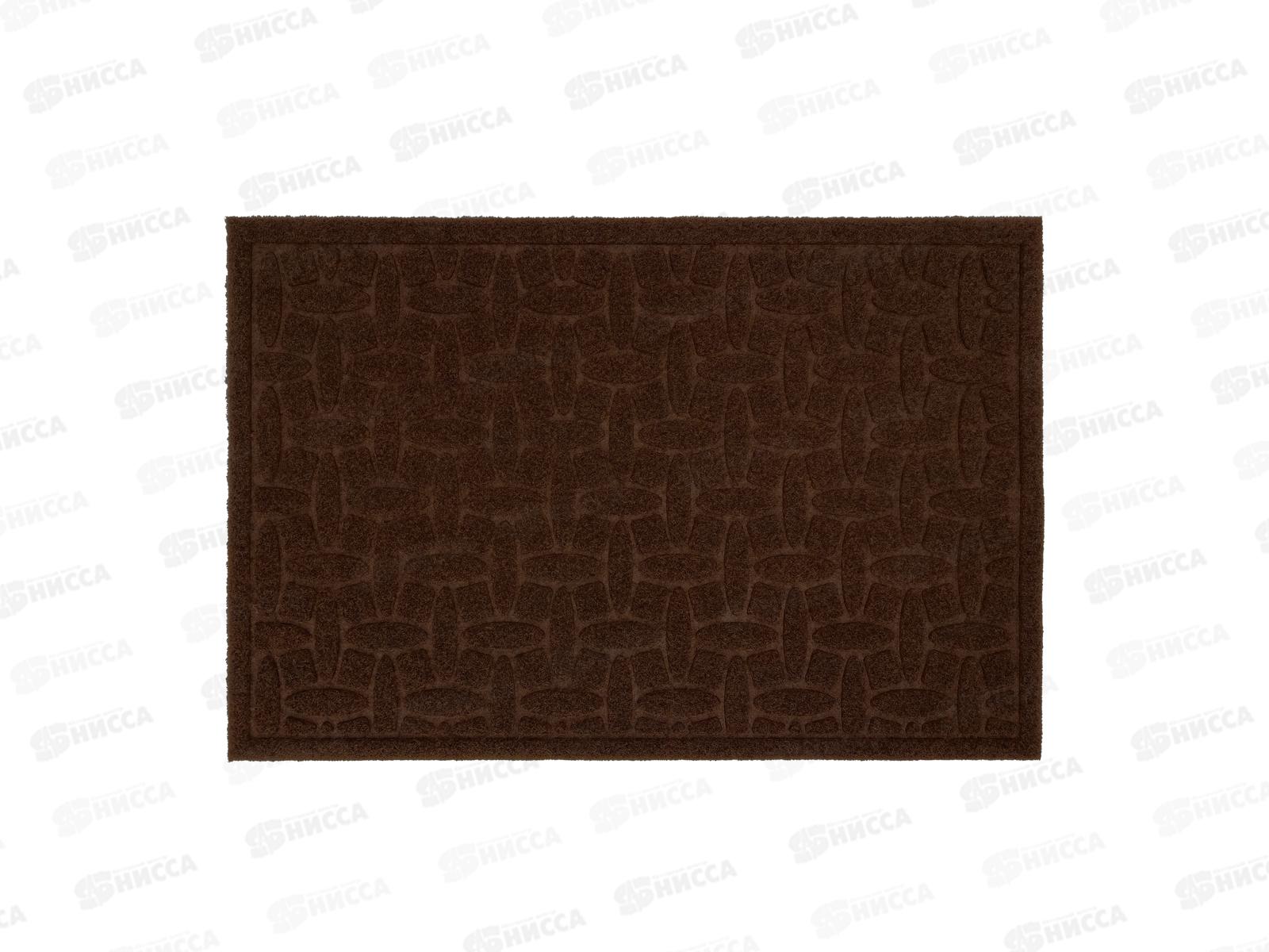 Коврик влаговпитывающий &quotАлмаз&quot 40*60см коричневый Blabar 93656  *15
