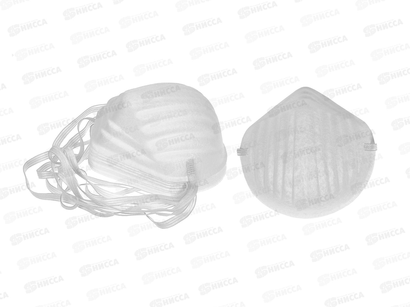 Маска техническая формованная,плотность 120г 10шт  23-02-022