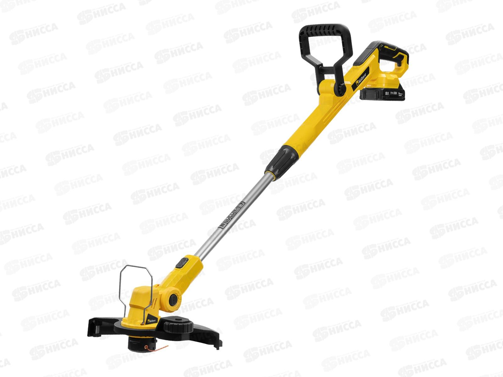 Триммер аккумуляторный 18V UNI-M St 300мм kolner KTG 18-30T1 10000о/м л-1,65мм