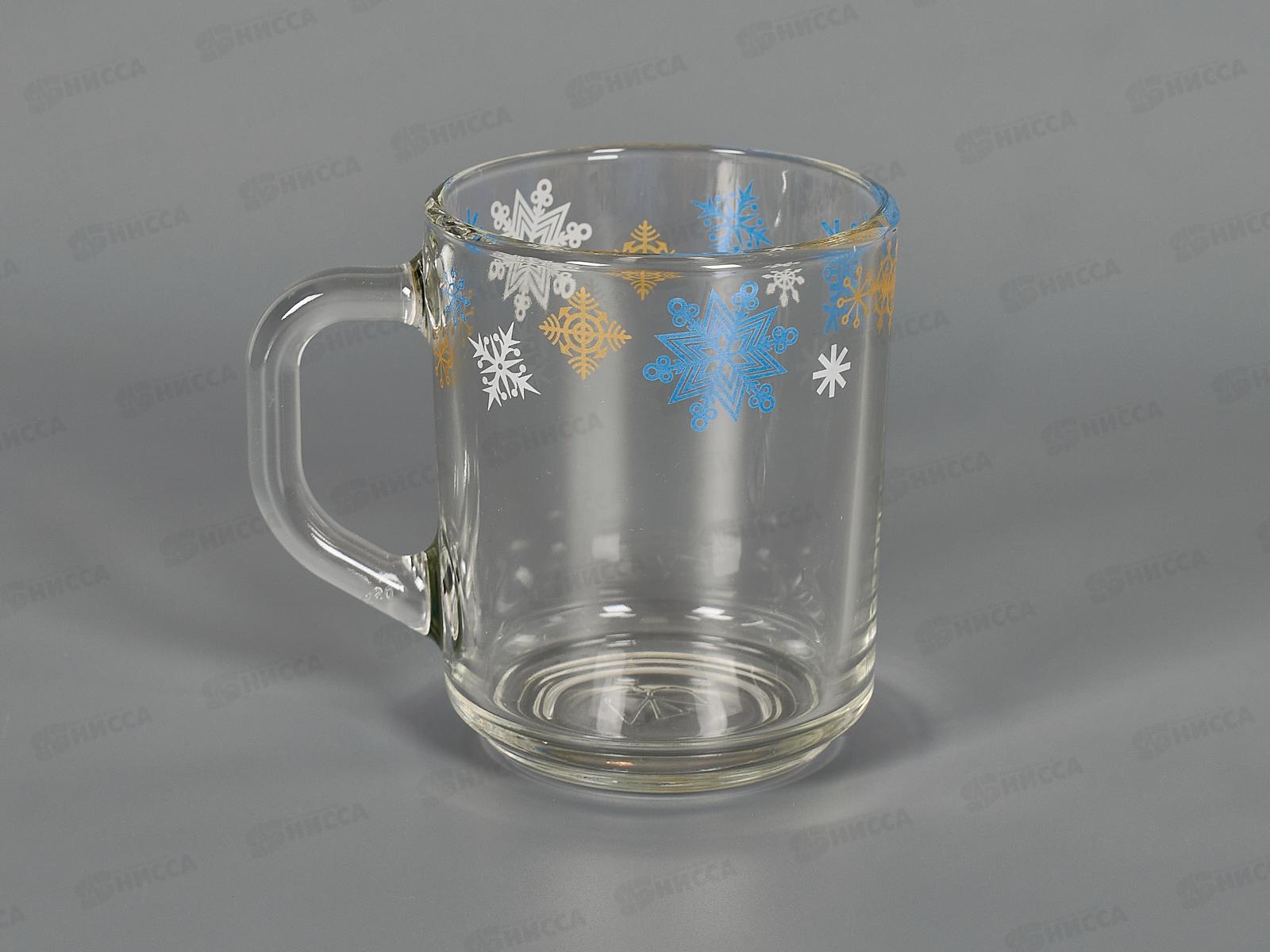 Кружка 250мл Д335/116 Снежинки