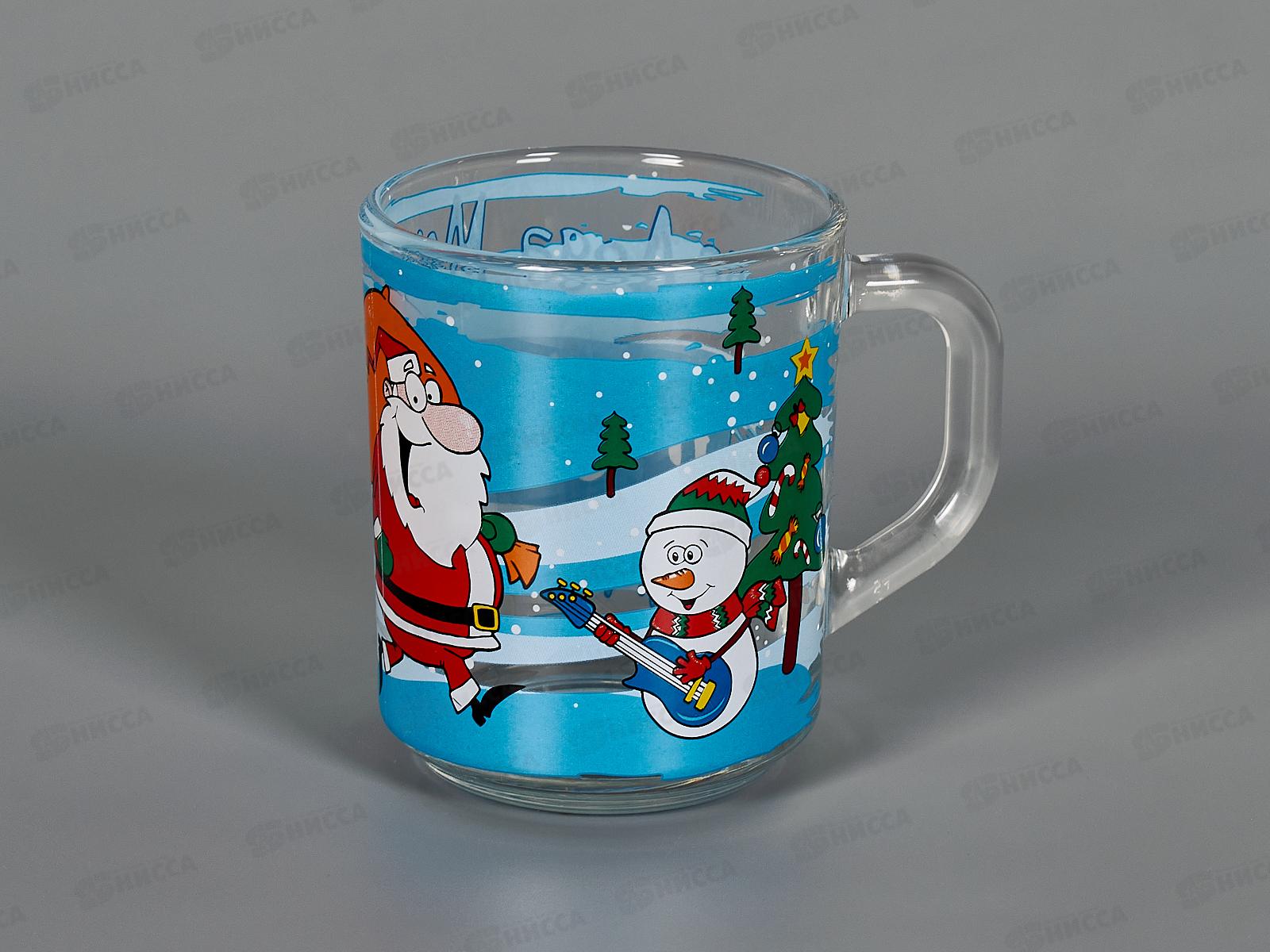 Кружка 250мл Д335/178 Новогодние пожелания круговая