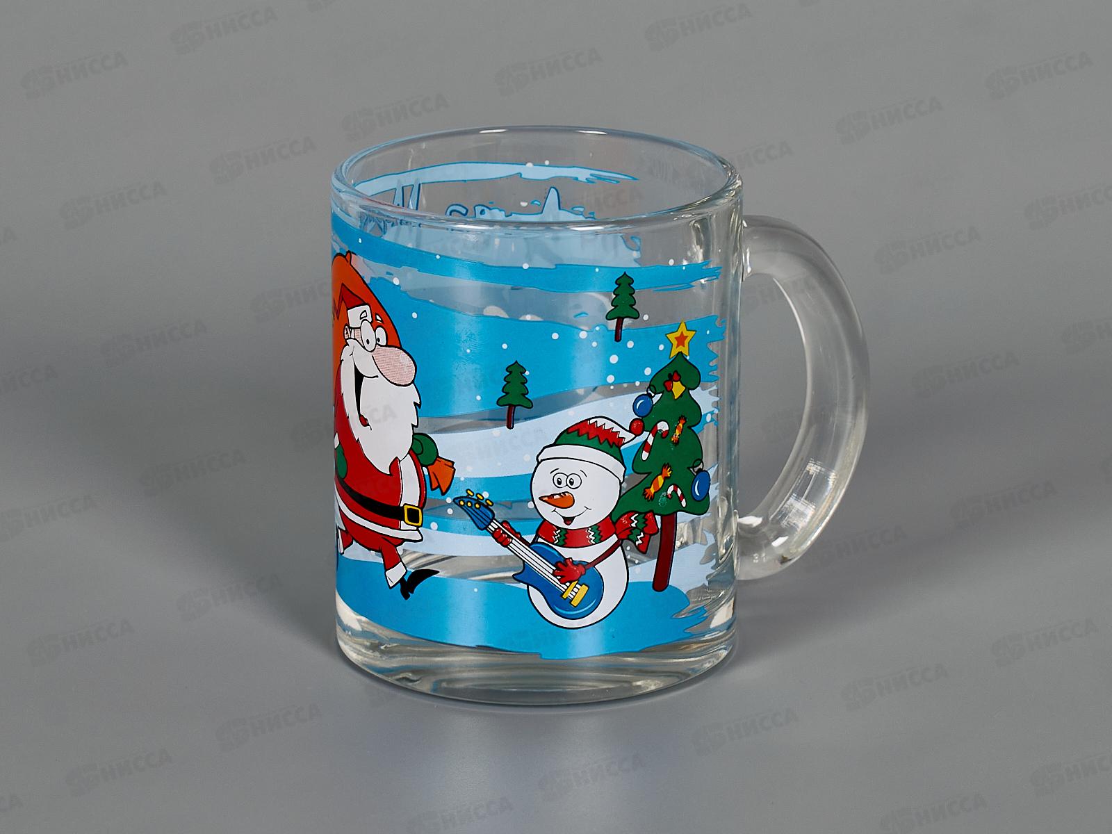 Кружка 300мл Д1208/178 Новогодние пожелания круговая