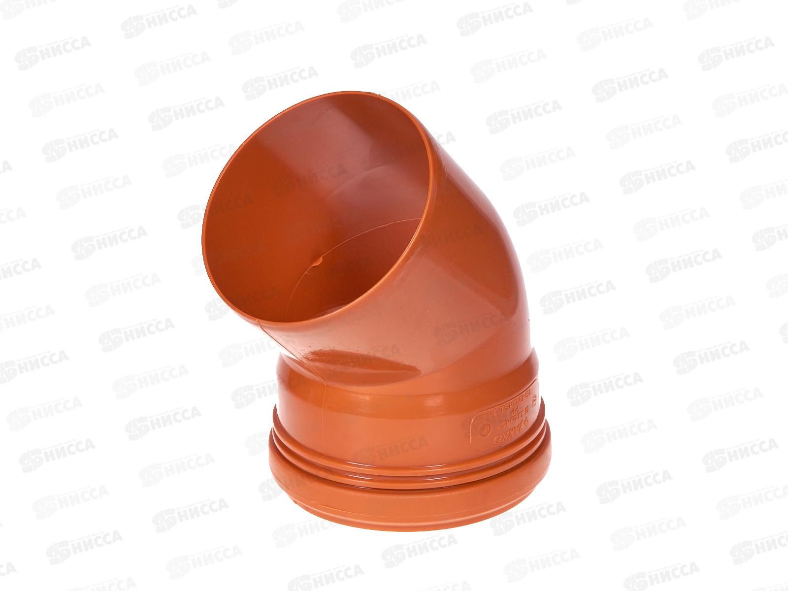 Отвод канализационный наружный 110*45 Jakko