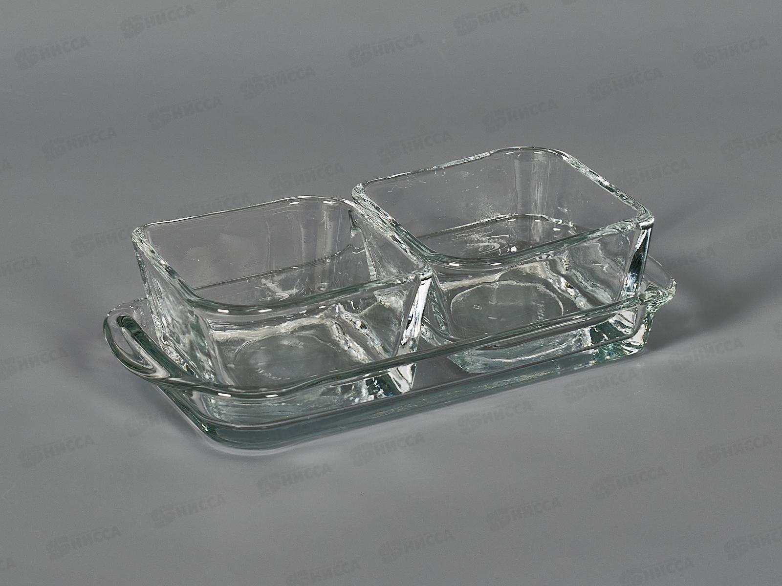 Менажница составная BAROQUE 2+1 (2*70мл+1*140мл) 1279  *18