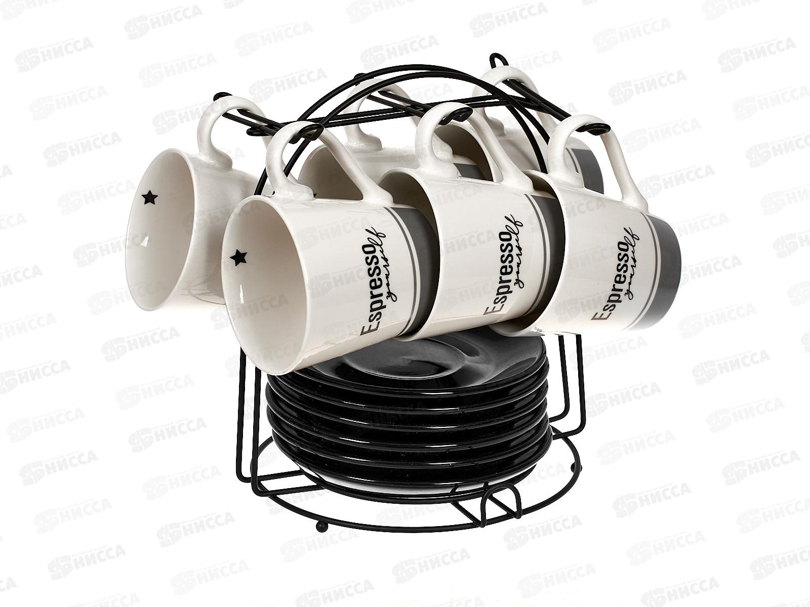 Набор чайный 12 предметов 202381 на металл стенде *4