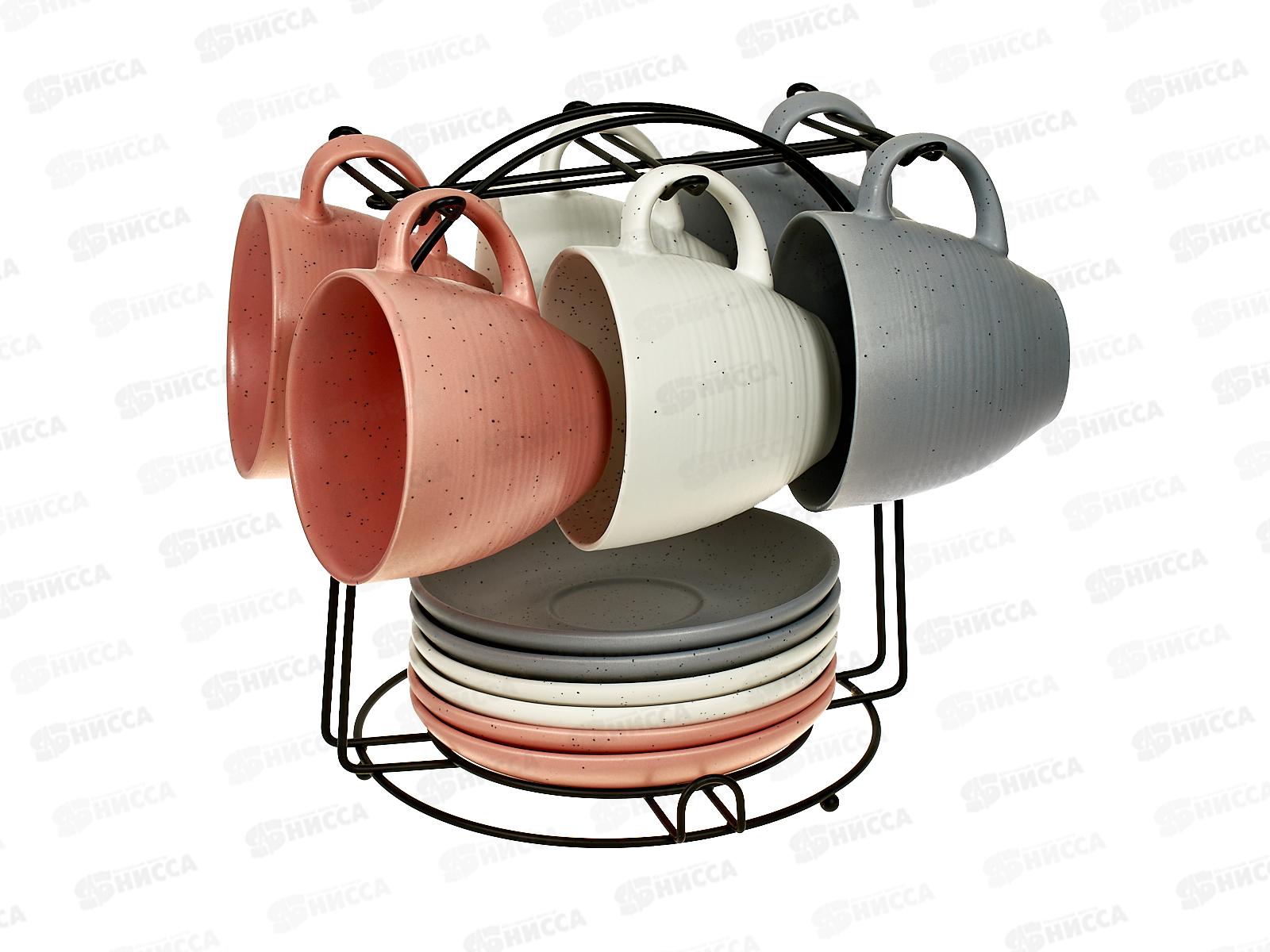 Набор чайный 12 предметов 202383 на металл стенде *4