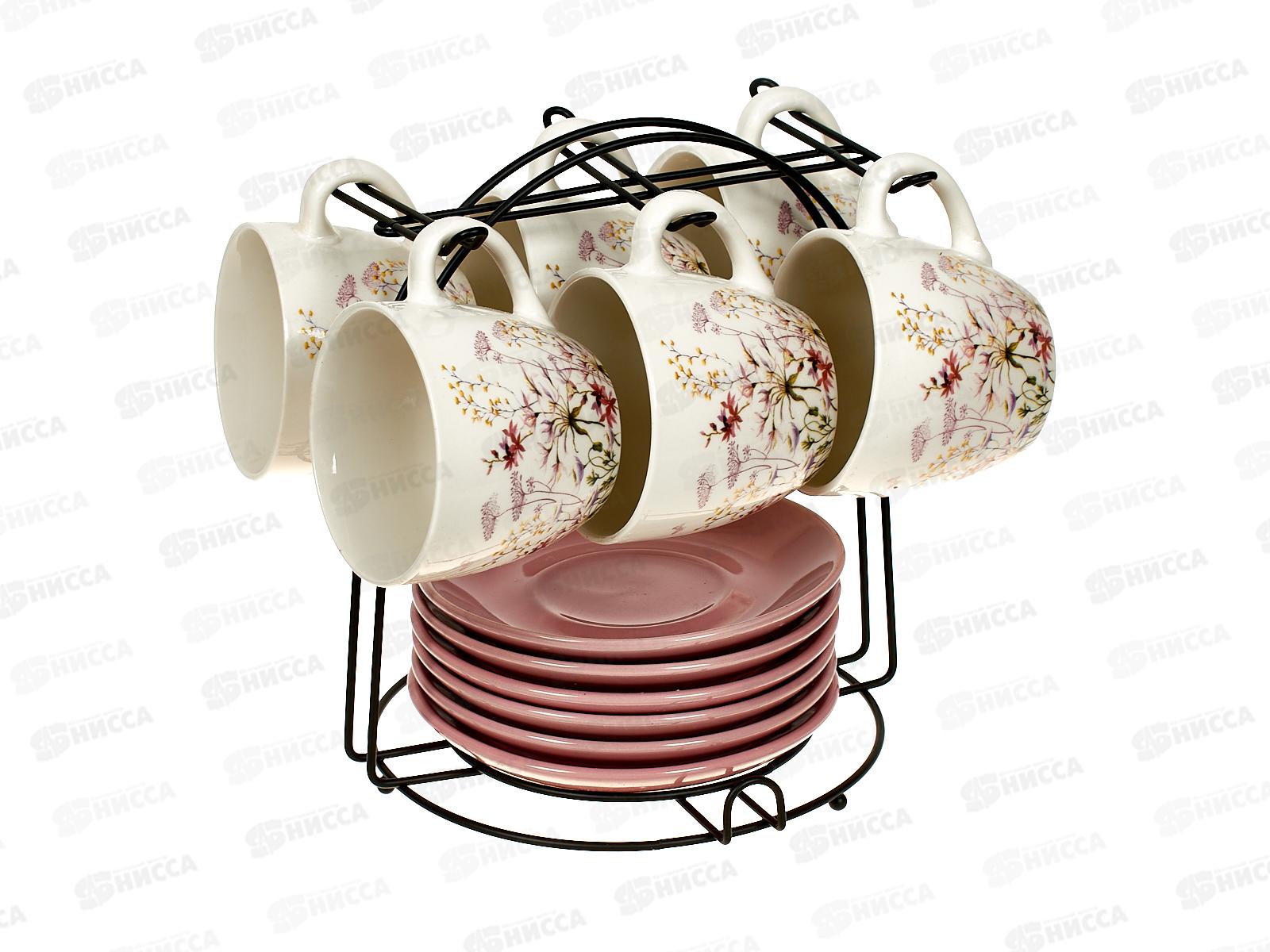 Набор чайный 12 предметов 202385 на металл стенде *4