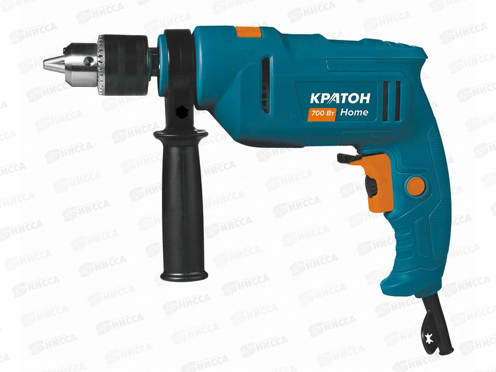 Дрель ударная  700Вт, Кратон Home (30201034), IDH-700