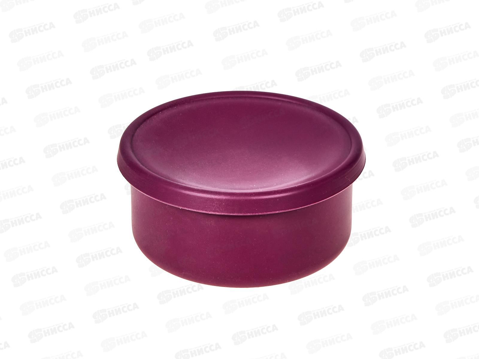 Ланч-бокс силиконовый круглый 14*12*7см 6001-26 *50