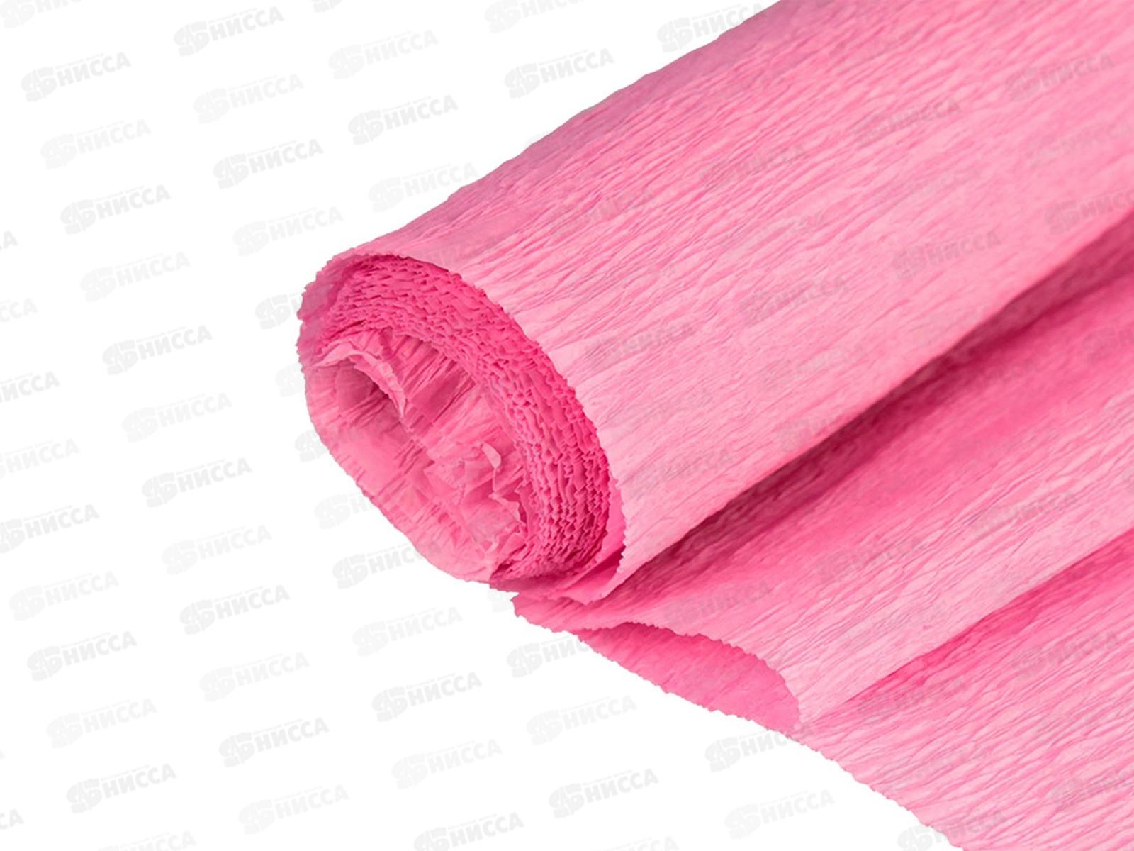 Бумага гофрированная  рулон Darvish 50х2м, розовая, DV-2929-6 *1/120
