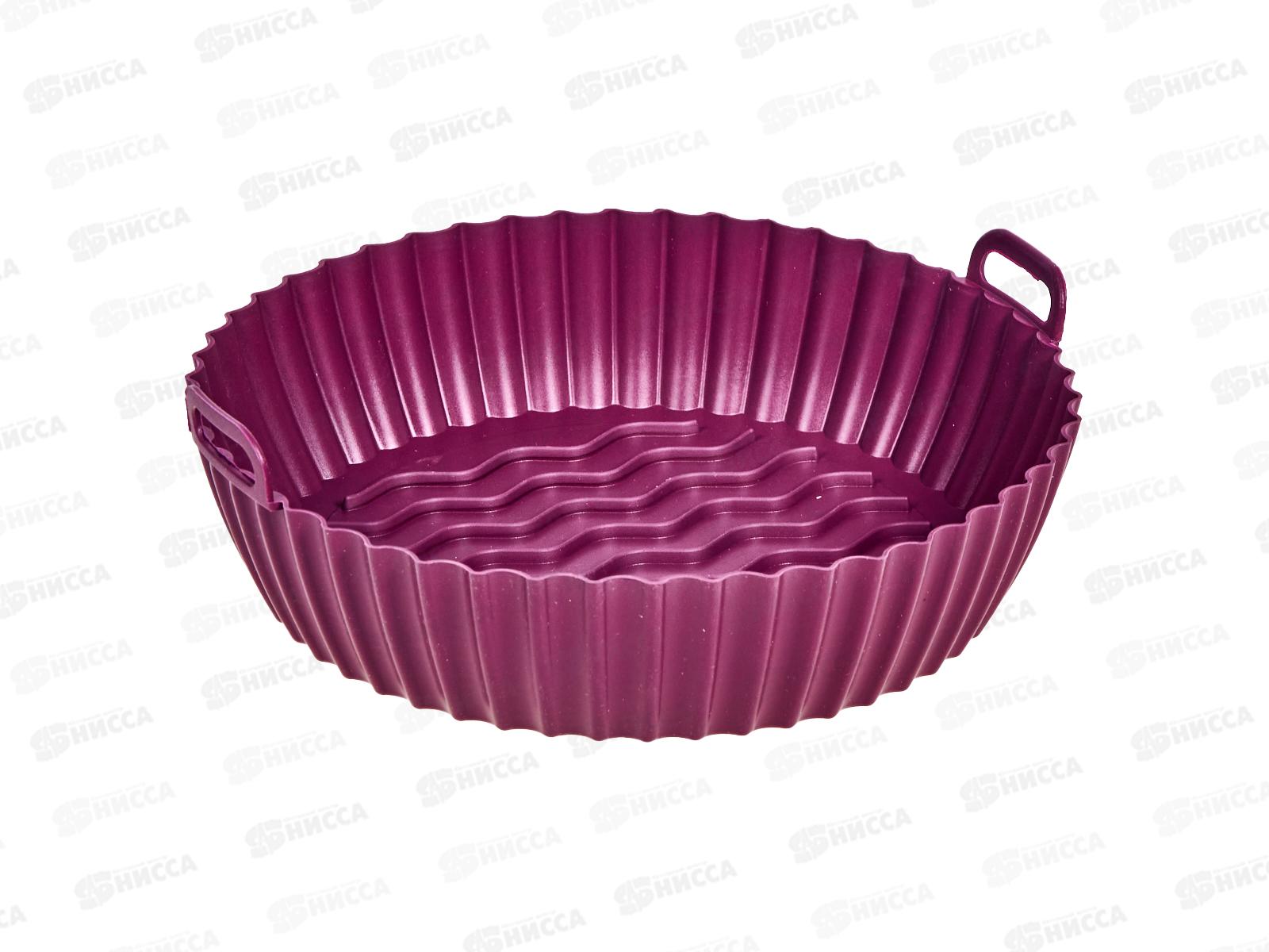 Форма силиконовая  для выпечки круглая 22*17*6см 6001-18 *10