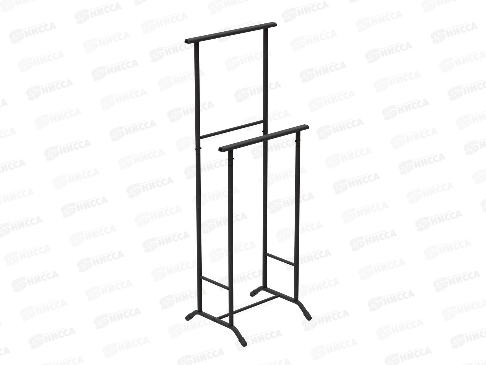 Вешалка напольная для полотенец ВПЛ1/Ч матовый черный