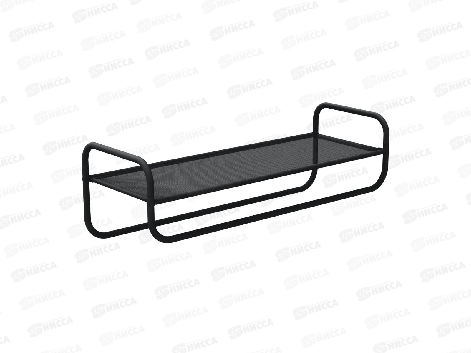 Вешалка настенная с полкой ВПС1/Ч черный