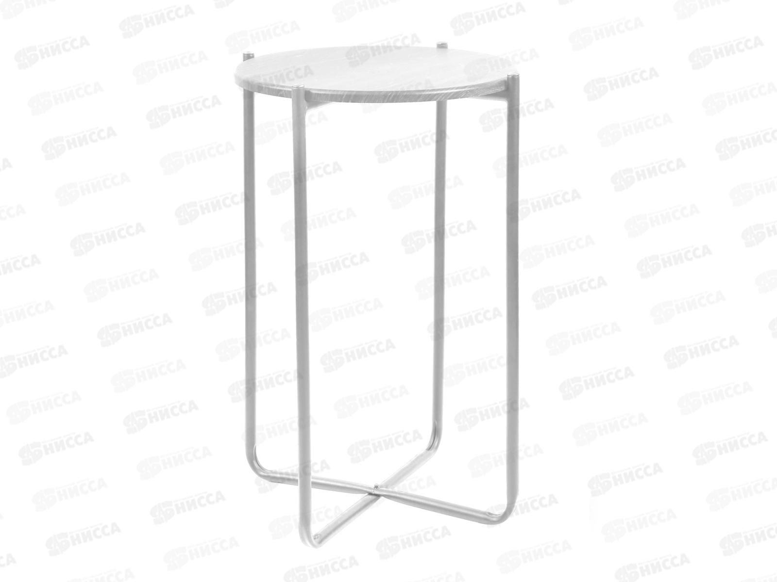 Стол кофейный HHST3/2 дымчатый/белый