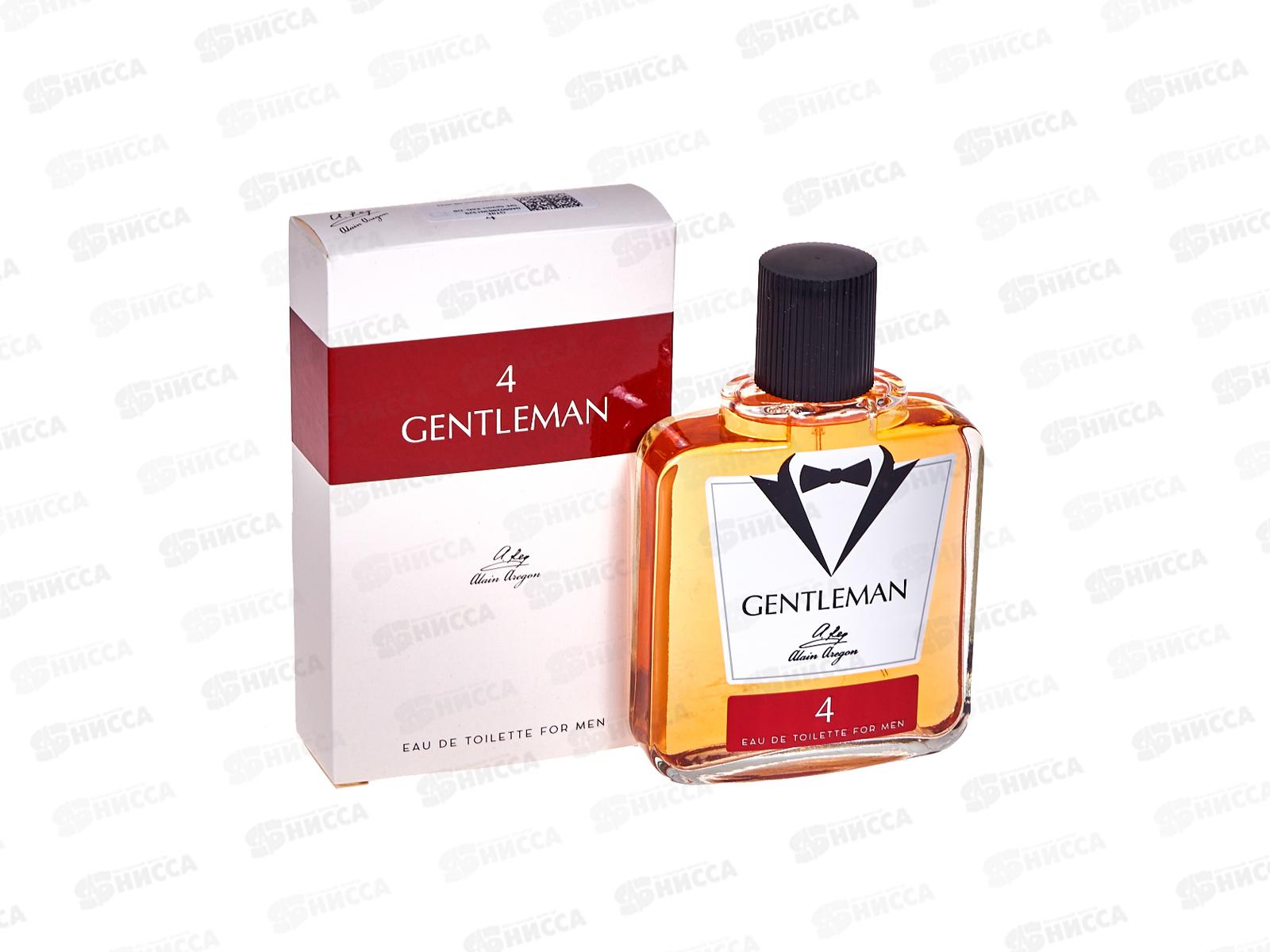 Gentleman 4,  туалетная вода 100мл мужская  М