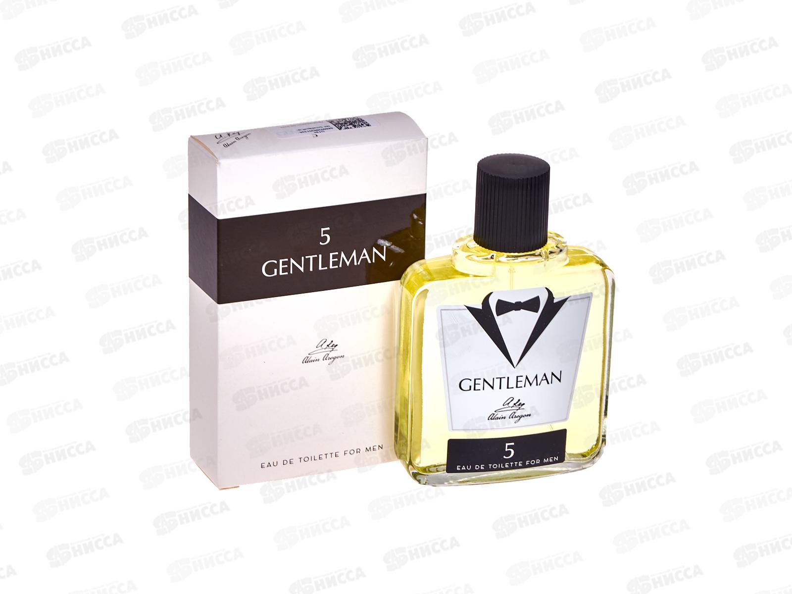 Gentleman 5,  туалетная вода 100мл мужская  М