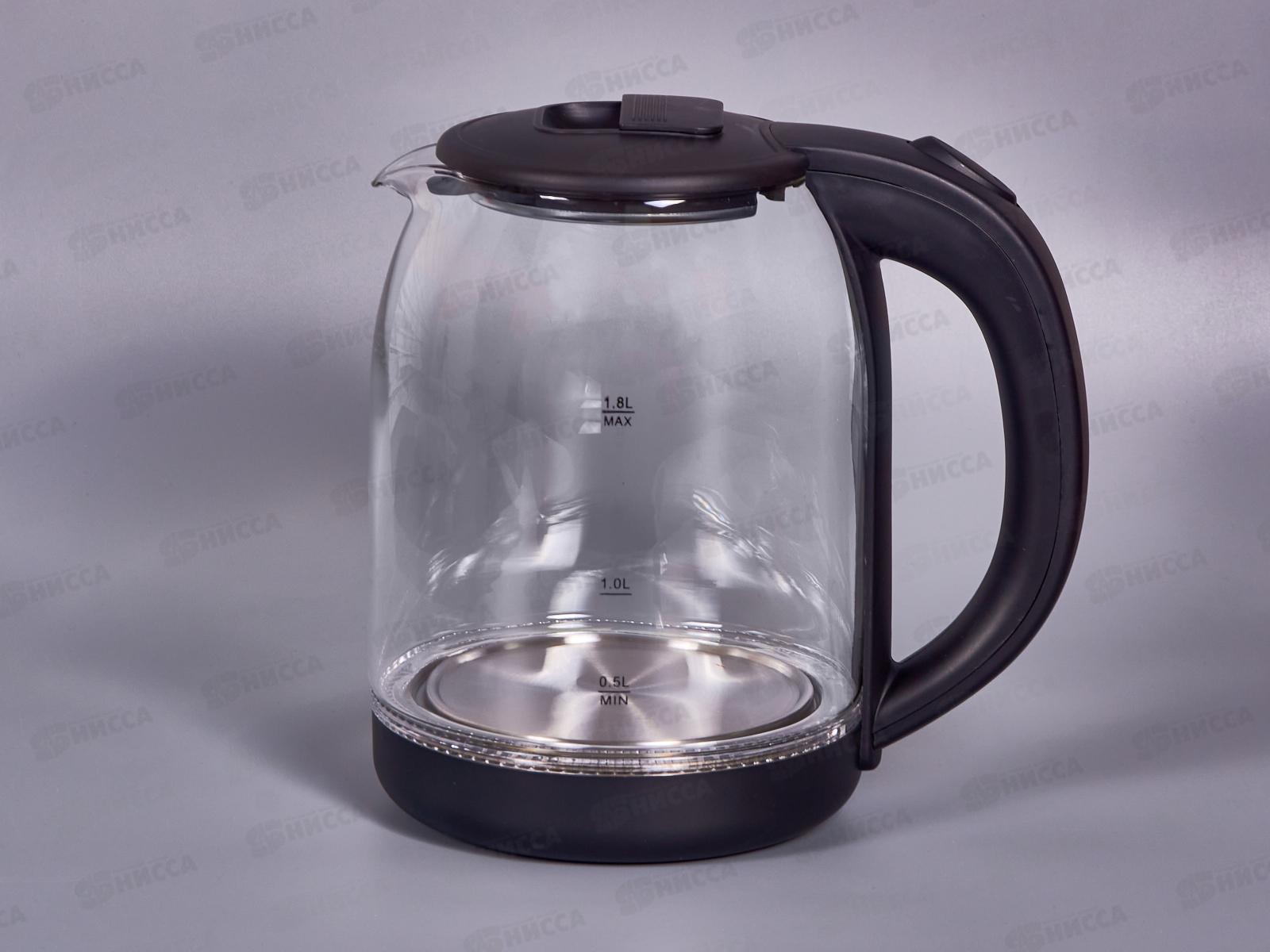 Чайник электрический EC-113 1,8л 1800Вт Черный Добрыня