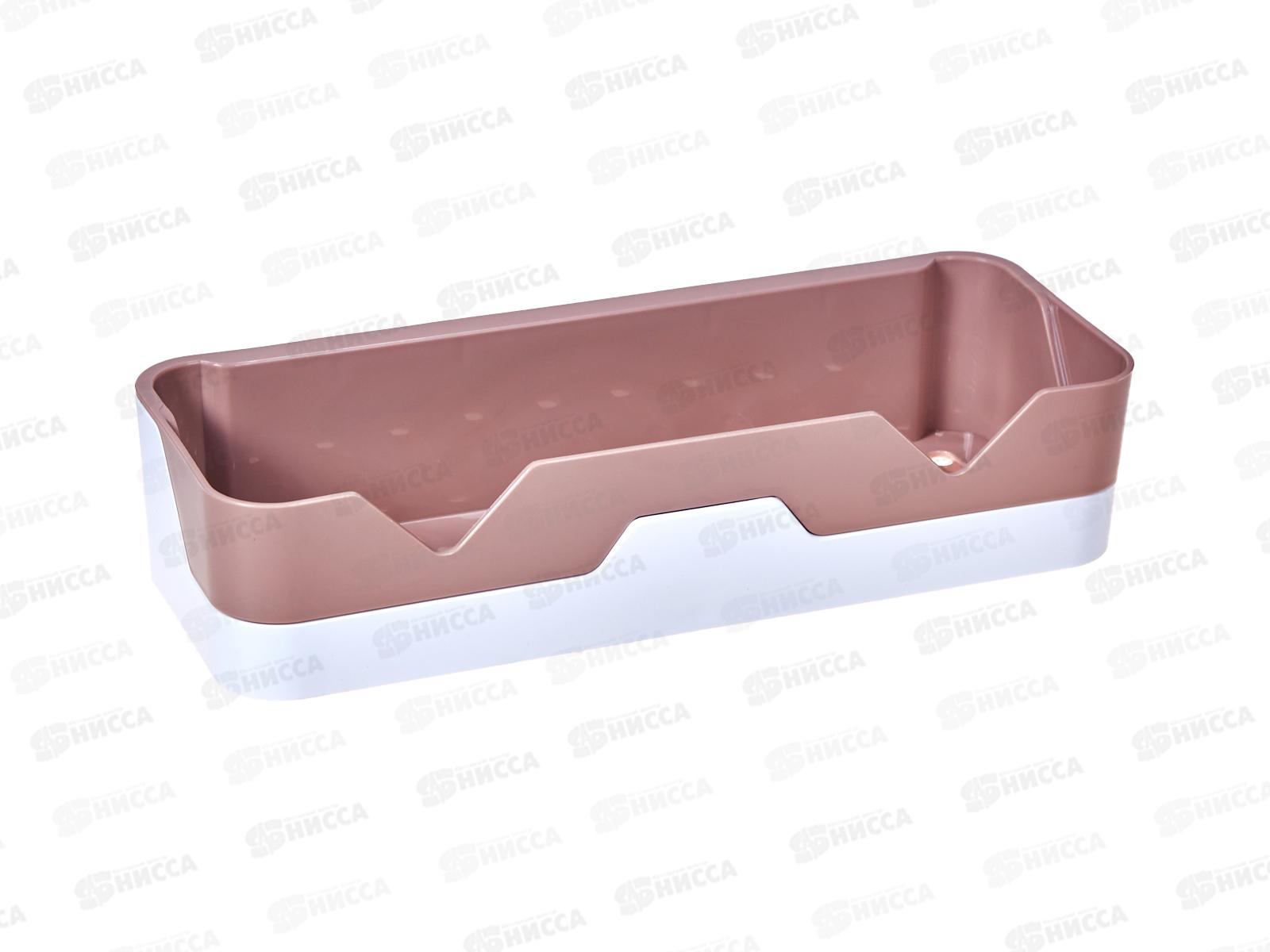 Полка д/ванной &quotУмничка&quot прямая Бежевый/белый MPU0194 *20 МП