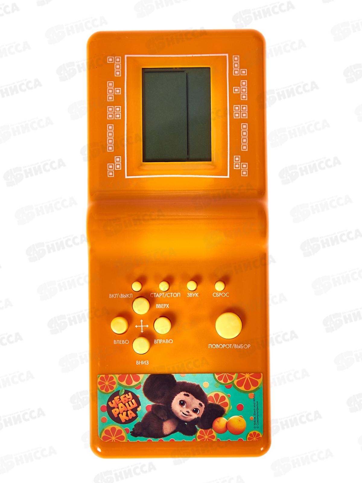 Электронная логическая игра Чебурашка, D22605-R27 в коробке