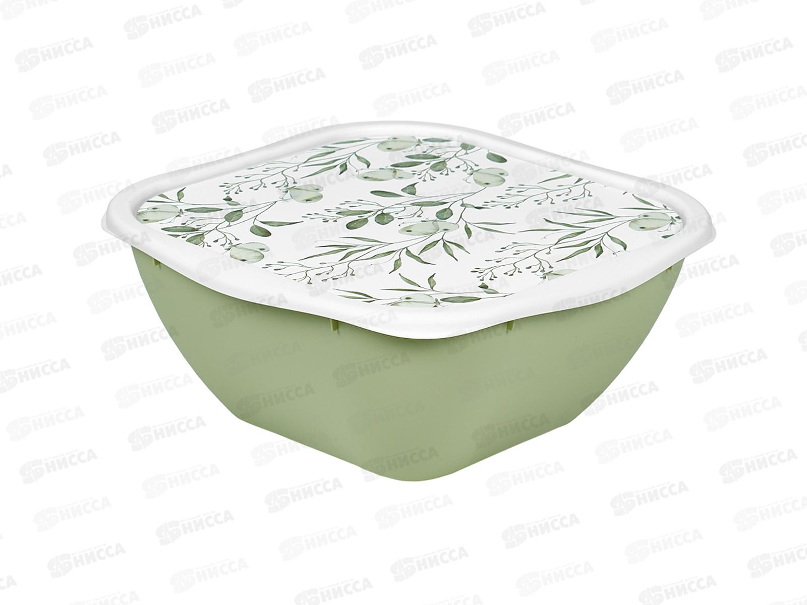 Салатник 4,5л &quotPerfect&quot с дек Зеленый 435234909 *6 БП