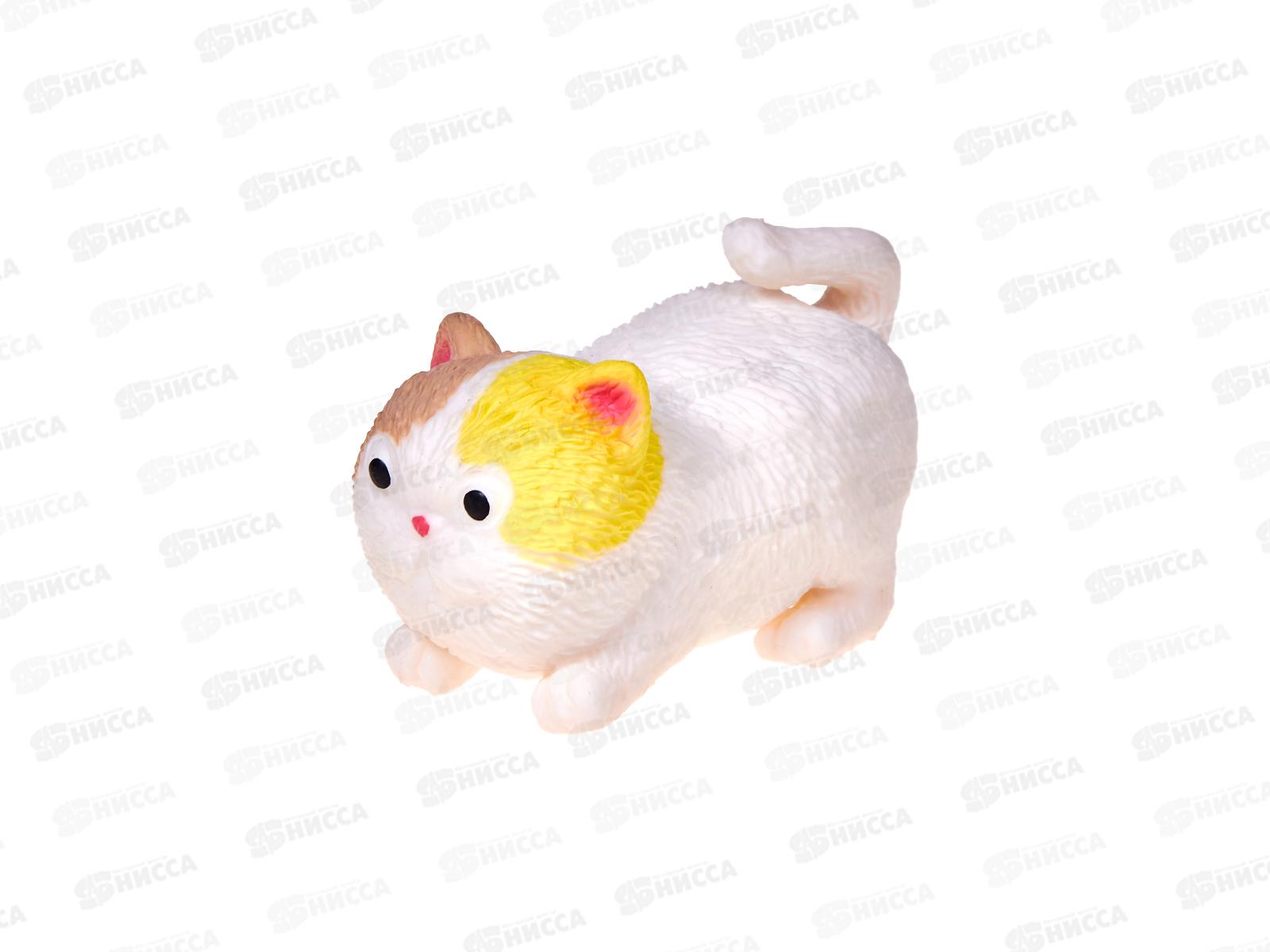 Игрушка Тянучка-антистресс Кошка 8см, 058-23-632 *12  гб