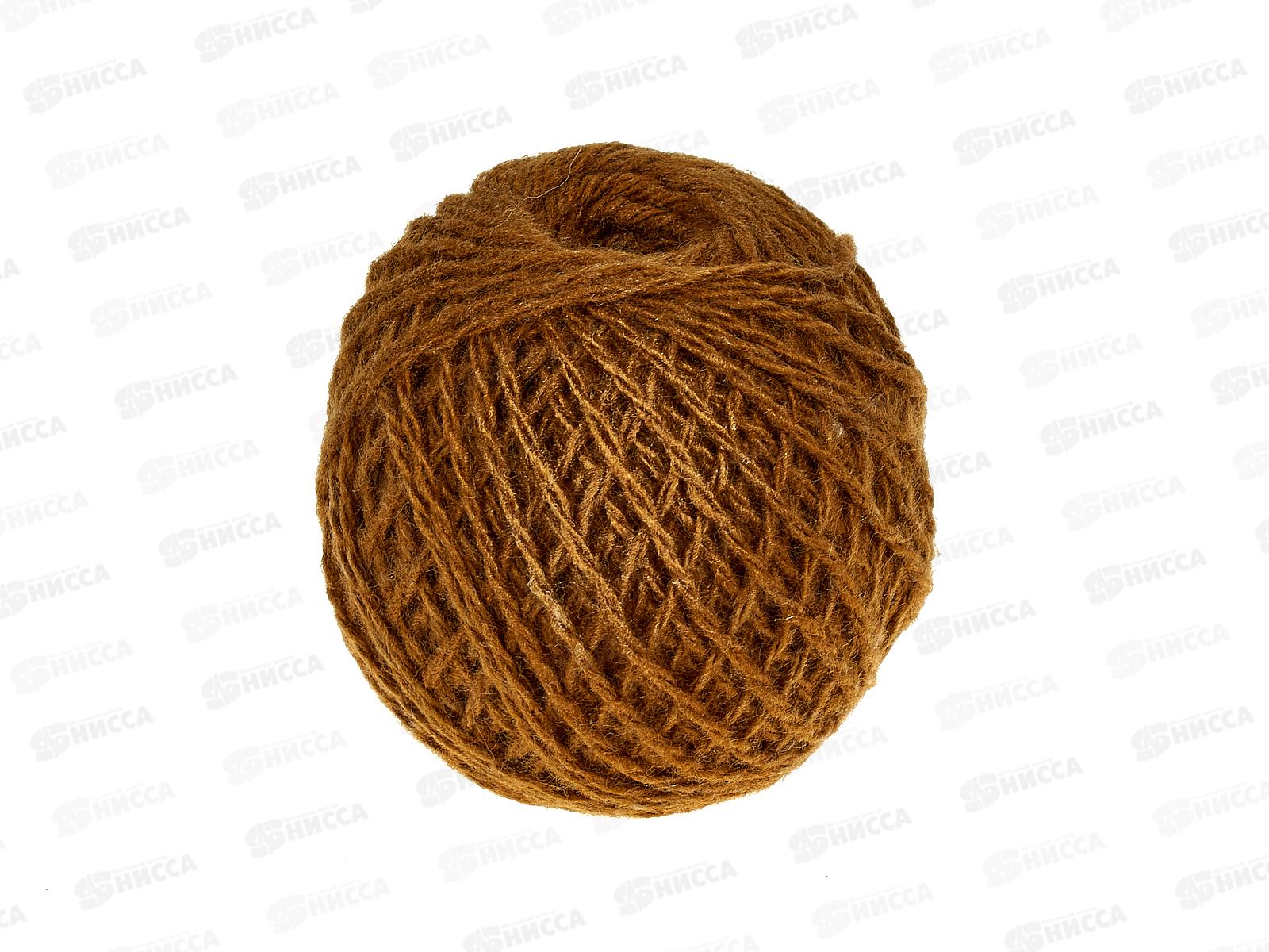 Пряжа 100% акрил 50гр130м (орех) *10