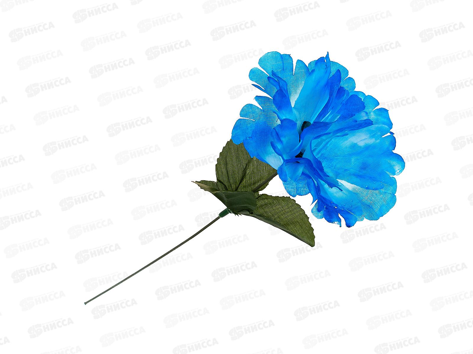 Цветы искусственные 20см Глоксиния соната голубой 9351769  *10