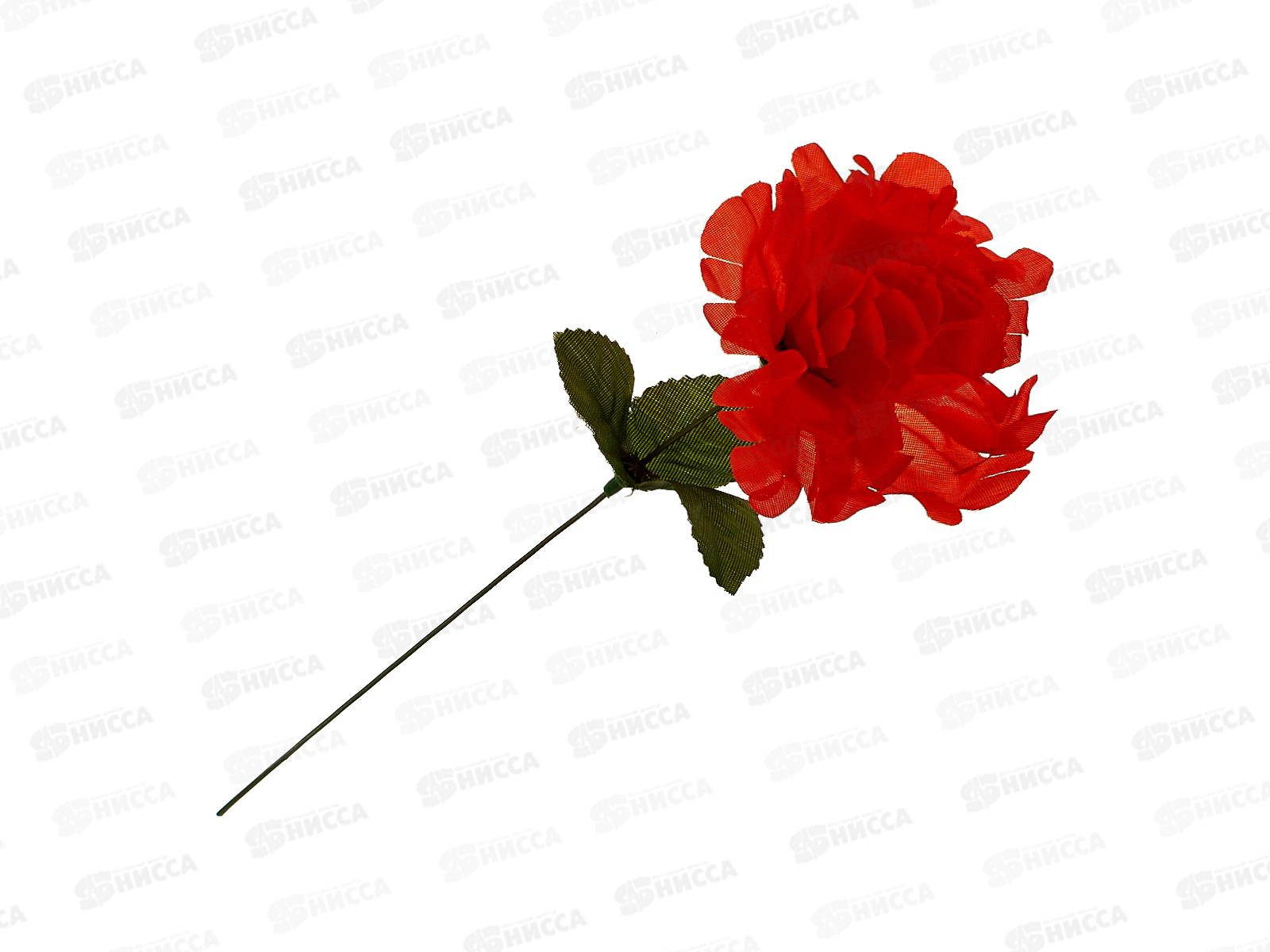 Цветы искусственные 20см Глоксиния соната красный 9351772