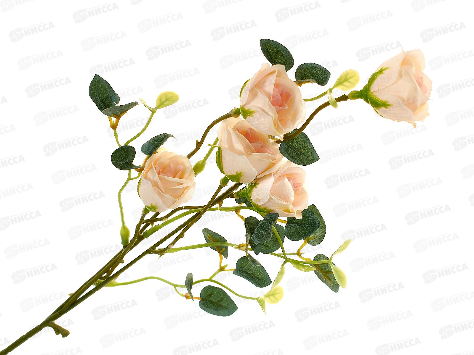 Цветы искусственные 47см Роза эустома микс 9913283