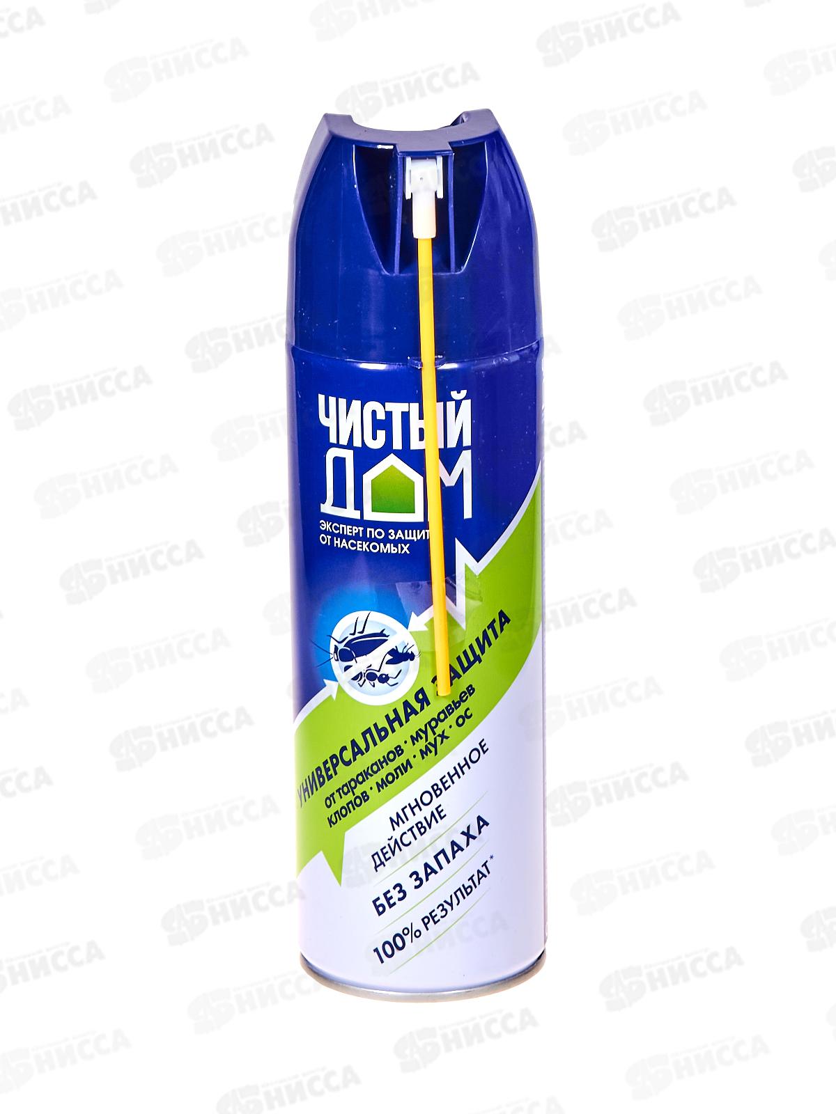 Чистый дом аэрозоль супер Универсальный 400мл *24  02-855