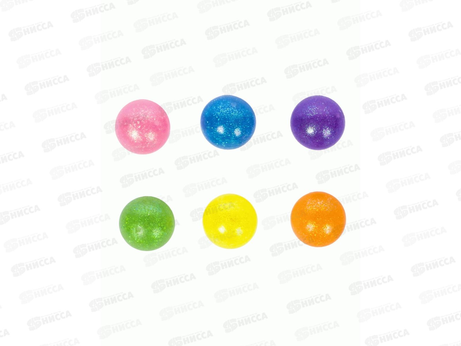 Антистресс-мялка Обнимяшки "Радуга" с блестками 4,5см, 6 видов, 1002011  *24