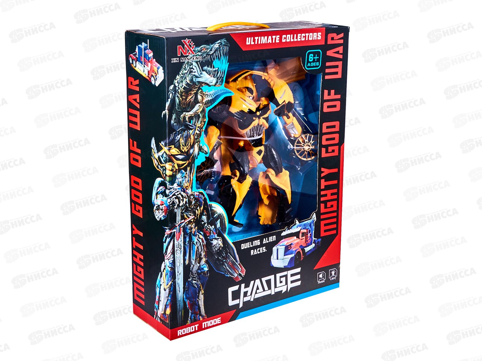 Робот-трансформер №3846 свет, звук, коробка 52*13,5*39