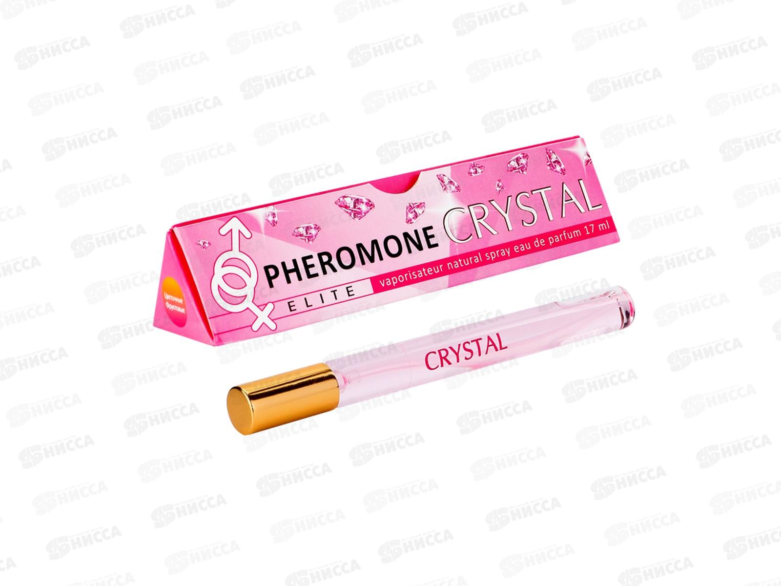 Elite Crystal с феромонами, парфюмированная вода 17мл женская 54 M