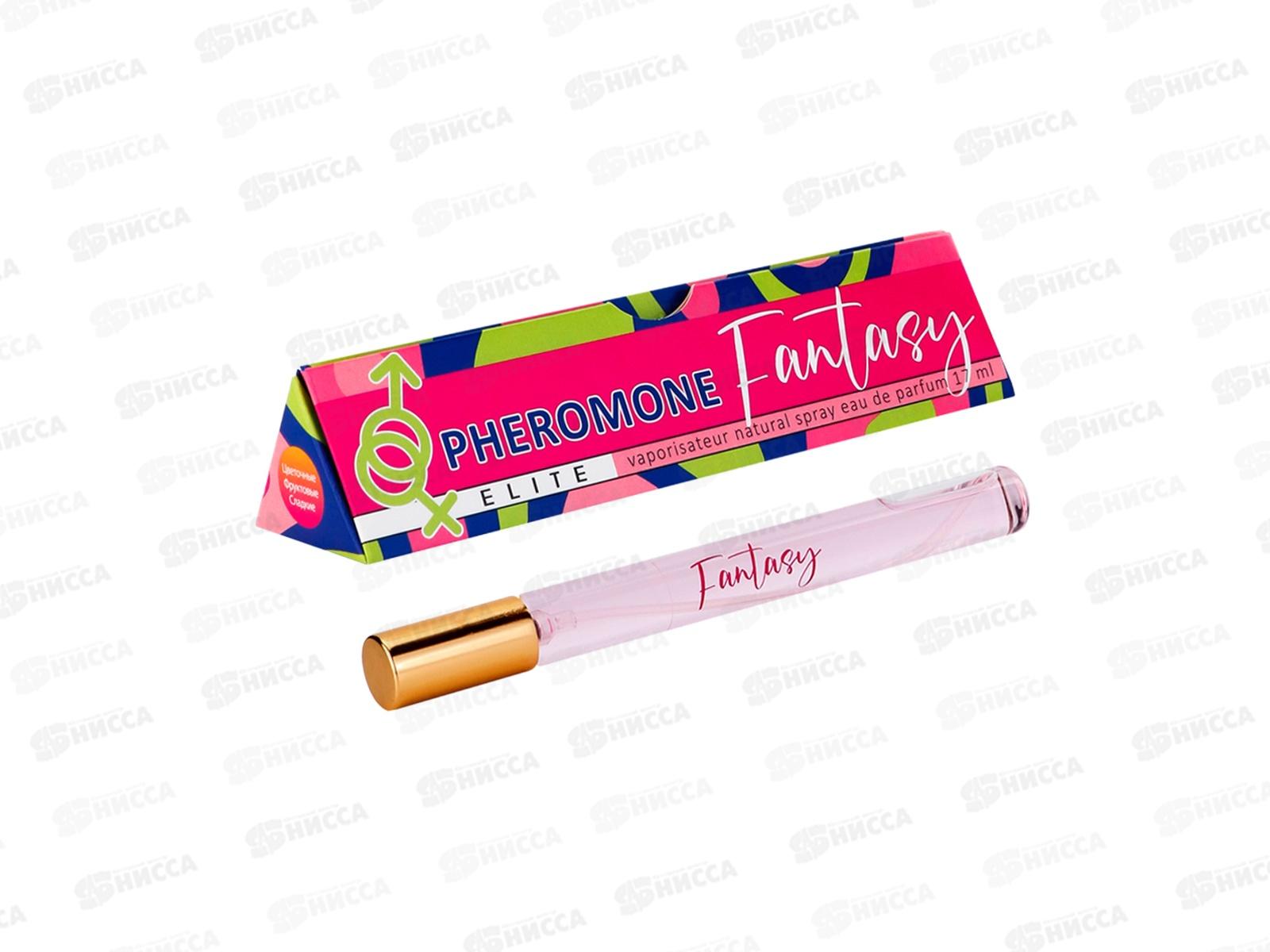 Elite Fantasy с феромонами, парфюмированная вода 17мл женская 54 M