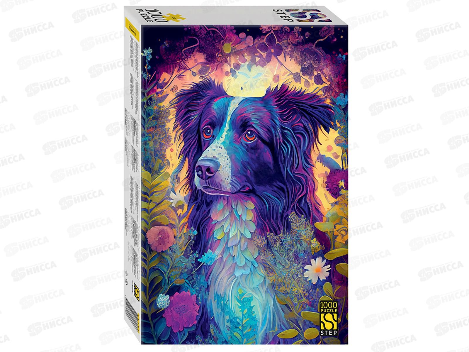 ПАЗЛЫ 1000 элементов 79165 Акварельный пёс *9