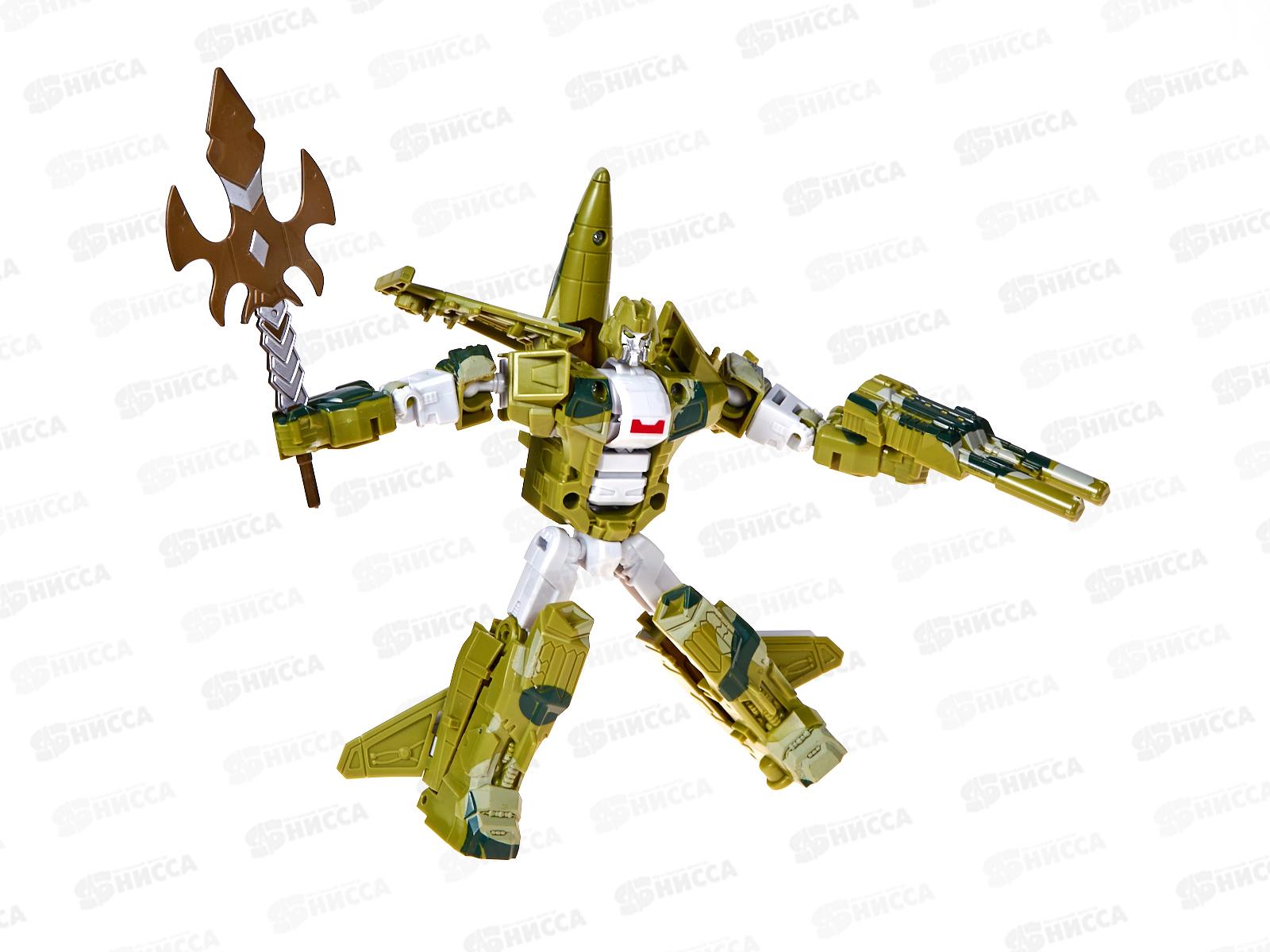 Робот-трансформер 2095659, 4 цвета, в коробке 21,5*23*9см