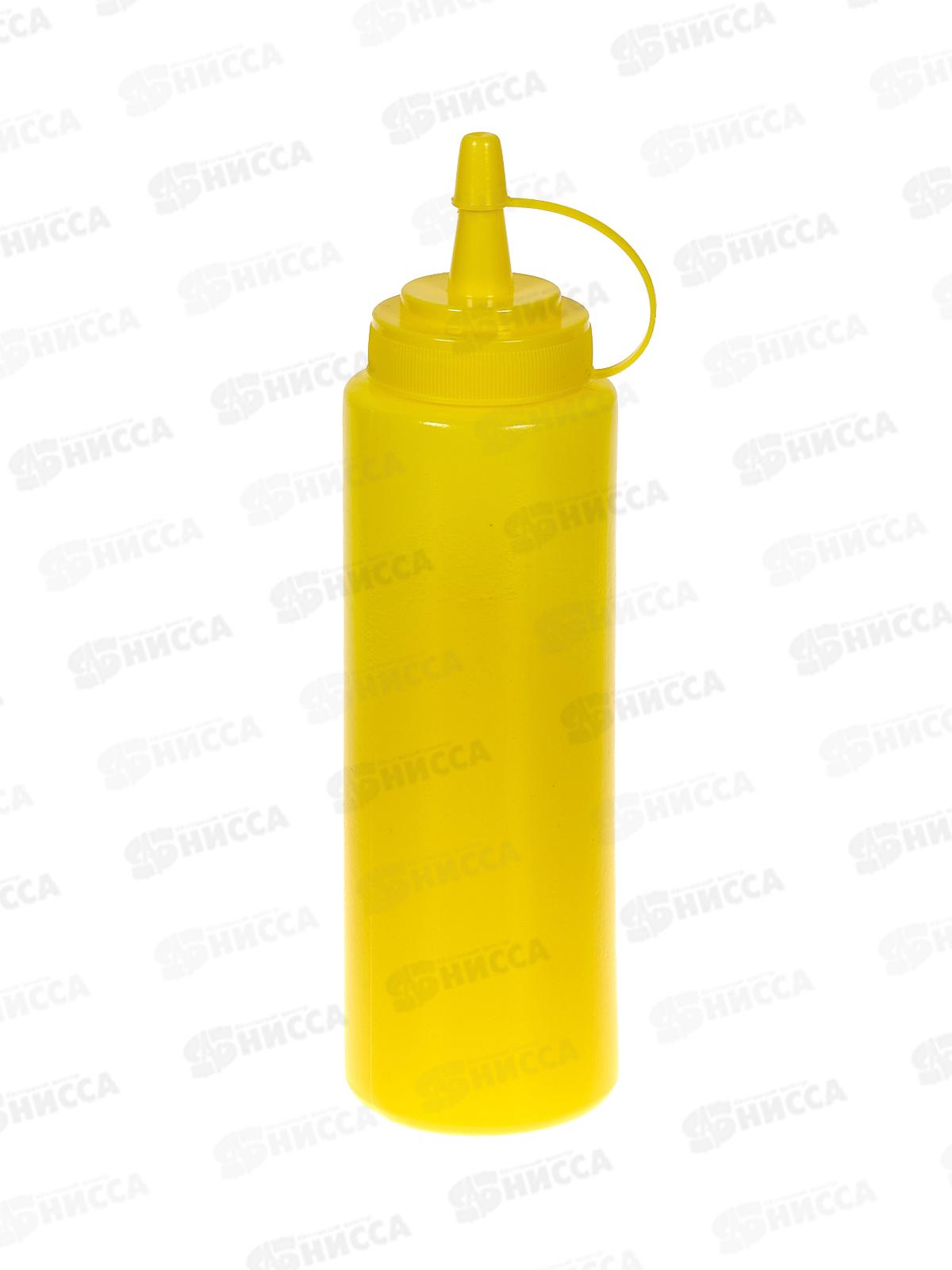 Емкость для соуса 230мл 18*4,5см Желтый, AST-002-EC-01Ж