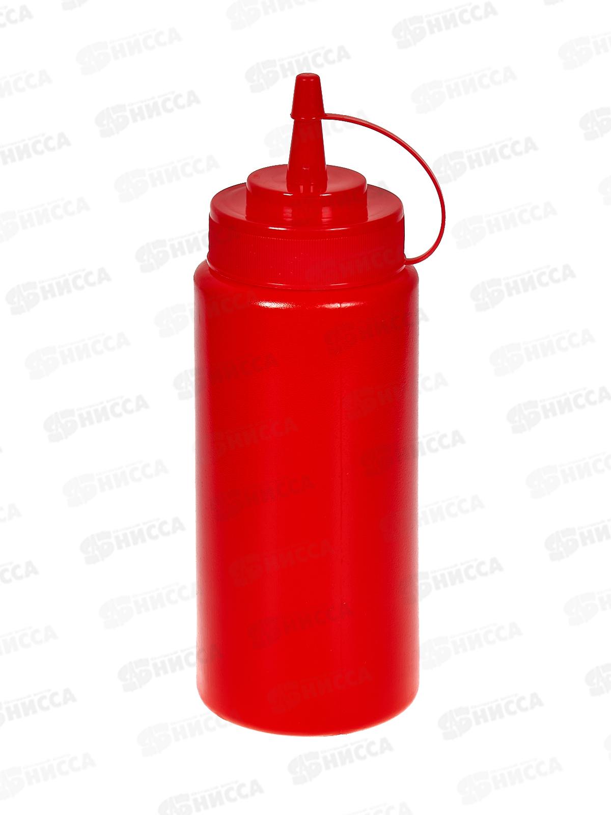 Емкость для соуса 450мл 20*6,5см Красный, AST-002-EC-03К